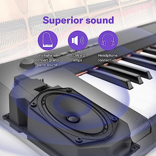 YAMAHA 61-Key Piaggero Ultra-Portable Digital Piano (NP15B) - Image 4