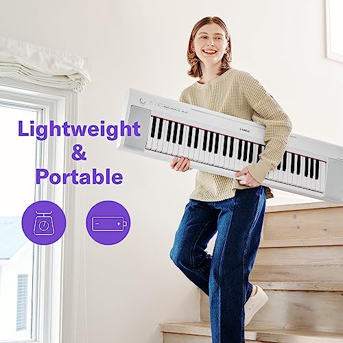 YAMAHA 61-Key Piaggero Ultra-Portable Digital Piano (NP15B) - Image 5