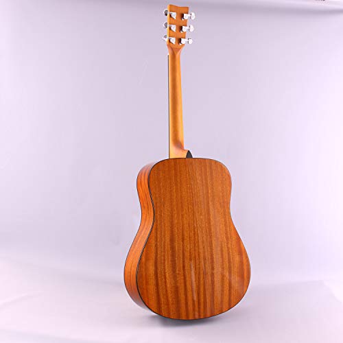YAMAHA F325D Acoustic Guitar, Tobacco Sunburst - Image 3