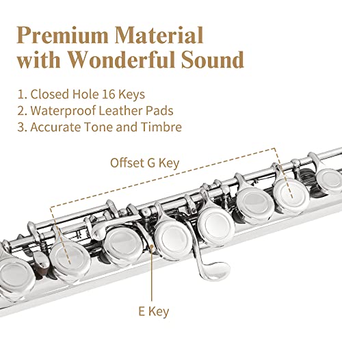Yasisid Student Flute 16 Keys with Accessories - Image 3