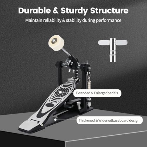 Yeasoul Bass Drum Double Chain Pedal Hammer - Image 4