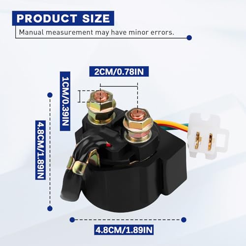 Yerbay Starter Solenoid Relay For Yamaha YFM350 Warrior - Image 2