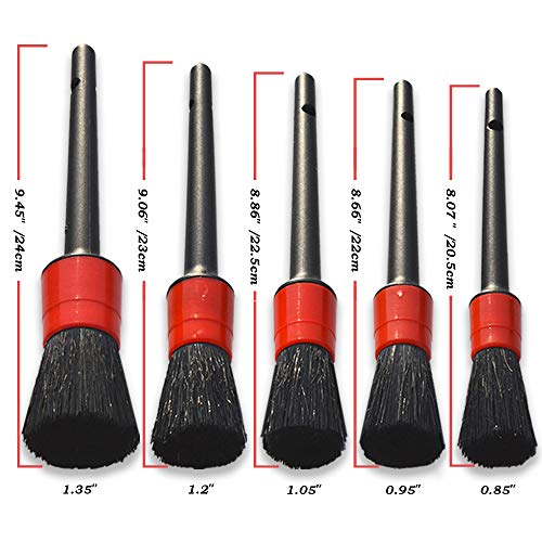 YISHARRY LI Detailing Brush Set - 5 Sizes Premium - Image 4