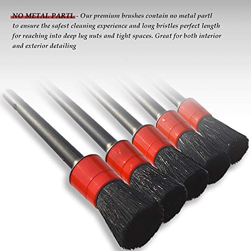 YISHARRY LI Detailing Brush Set - 5 Sizes Premium - Image 2