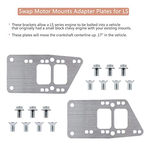 Yoursme LS Swap Motor Mount Adapter Plates - Image 3