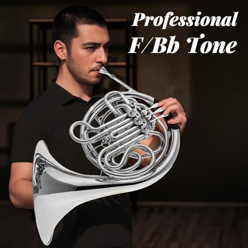 YueChun Premium Brass 4-Key Double French Horn - Image 2
