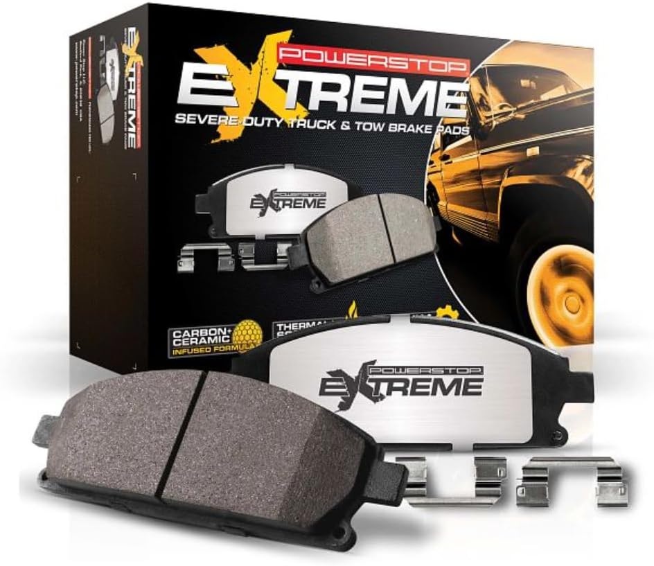 Power Stop Z36-1790 Rear Carbon-Fiber Brake Pads