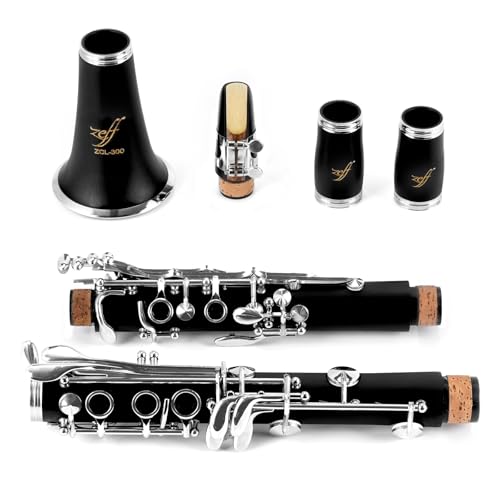 ZEFF Bb Clarinet, Student Beginner, Silver Keys - Image 3