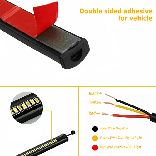zipelo 2PCS LED Motorcycle Turn Signal Lights - Image 3