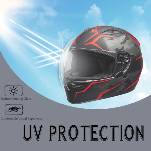 ZQIYDYP Helmet Faceshield For Bell Star Revo - Image 3