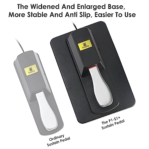 Zreephy Universal Sustain Pedal For Keyboards - Image 3