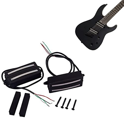 ZYZYZY Black Dual Track 7 String Bass Guitar Pickup - Image 2