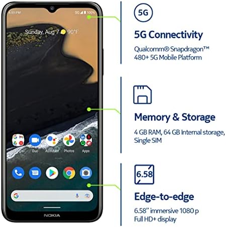 Nokia G400 5G Smartphone, 3-Day Battery - Image 4