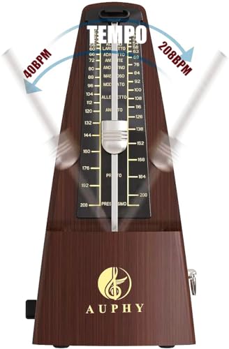 AUPHY Metronome With Accent Bell, Wood Grain - Image 4