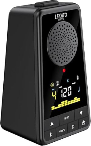 LEKATO Bluetooth Speaker Metronome For Instruments