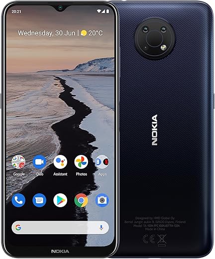 Nokia G10 Android Smartphone 3-Day Battery