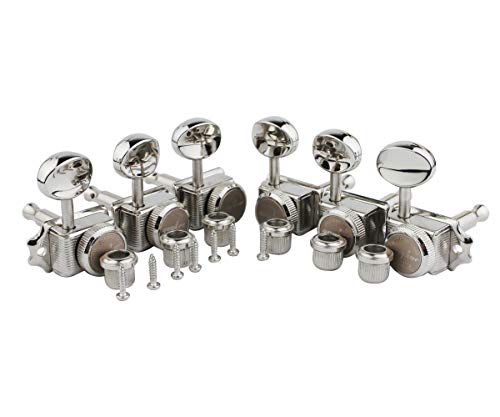 guyker Vintage Guitar Lock String Tuners β Nickel - Image 2
