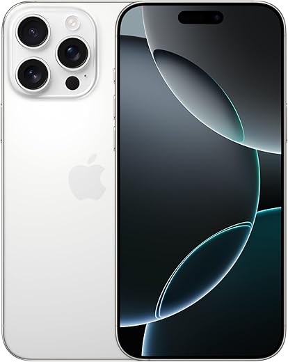 Apple iPhone 16 Pro Max / White Titanium - MYW43LL/A