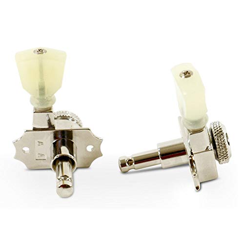 Kluson Revolution Diecast Tuners - Locking Nickel - Image 3