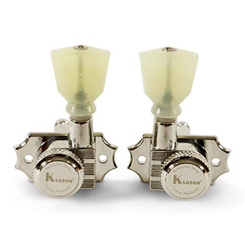 Kluson Revolution Diecast Tuners - Locking Nickel - Image 2