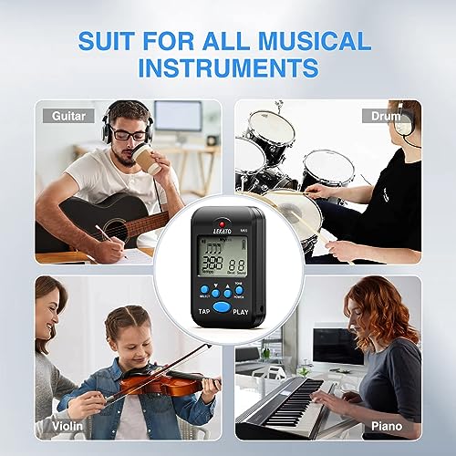 LEKATO Rechargeable LCD Mini Metronome M65 - Image 5