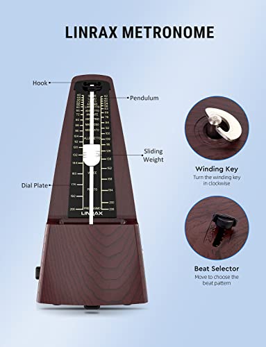LINRAX M2 Mechanical Metronome For Instruments - Image 2