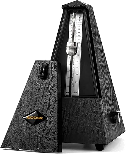 AODSK Mechanical Metronome Black Universal For Instruments