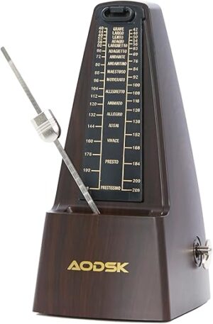 AODSK Mechanical Metronome Black Universal For Instruments