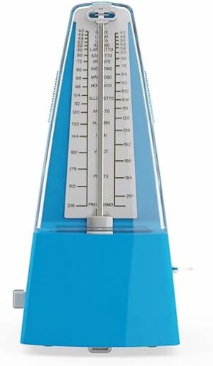 GFUDGBUIFIIIIGEDRI Mechanical Metronome for Musicians, Blue