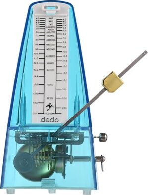 WOTAO Mechanical Metronome with Bell and Speed Control