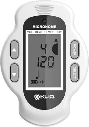 KLIQ Music Gear Mini Rechargeable Digital Metronome With Speaker