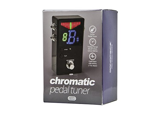Monoprice Chromatic Pedal Tuner - Black, Stage Right - Image 5