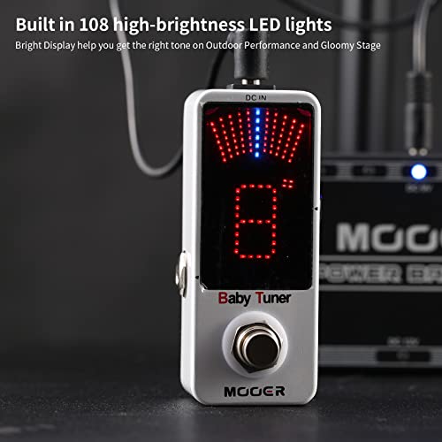 MOOER Baby Tuner Guitar Pedal With Mute - Image 2