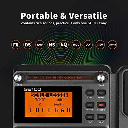 MOOER GE100 Multi-Effects Guitar Pedal - Image 3