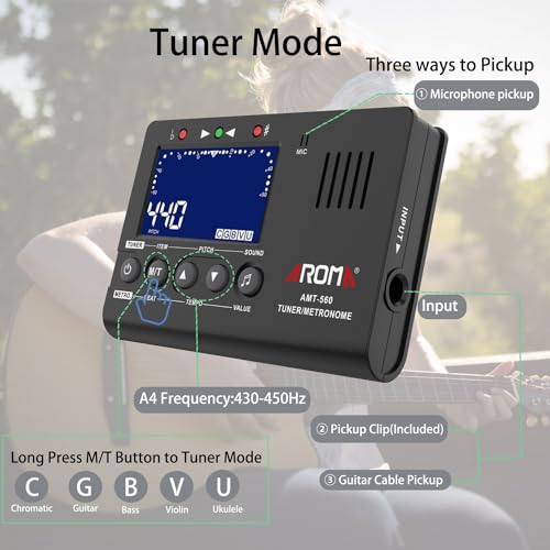 Moreup 3-In-1 Digital Metronome Tuner With Mic - Image 3
