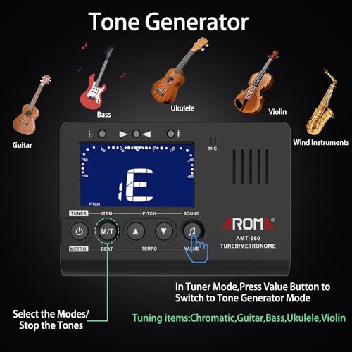Moreup 3-In-1 Digital Metronome Tuner With Mic - Image 4