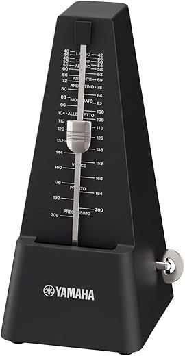 YAMAHA MP-90BK Black Classic Pyramid Metronome