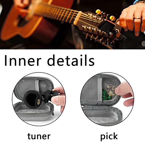 Musiin Guitar Tuner HardCase With Pick Holder - Image 3