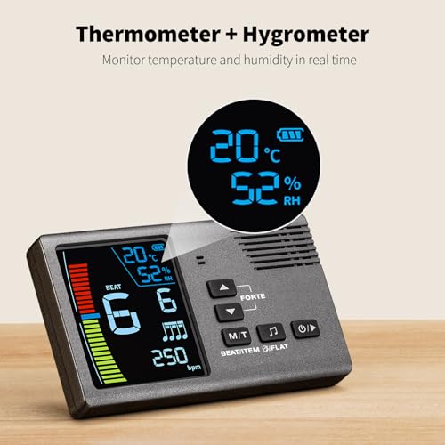 POGOLAB Rechargeable 5 In 1 Digital Metronome Tuner - Image 5