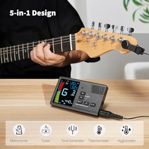 POGOLAB Rechargeable 5 In 1 Digital Metronome Tuner - Image 2