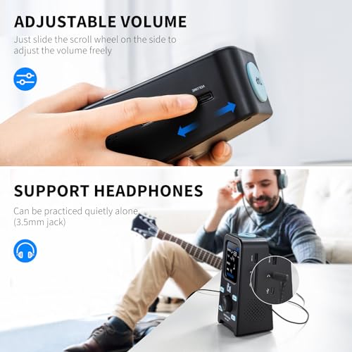 POGOLAB Rechargeable Bluetooth Speaker Metronome - Image 5