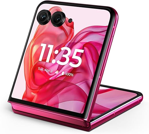 Motorola Razr+ 2024 | 50MP Camera | Hot Pink