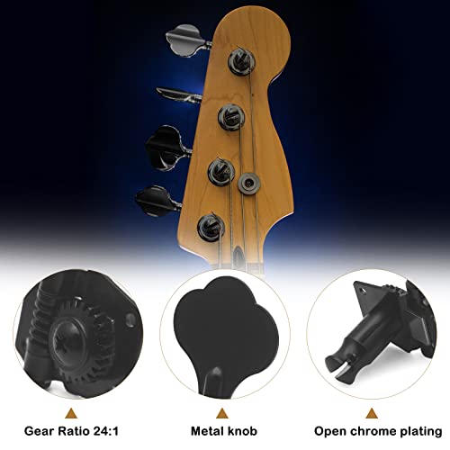 SAPHUE 4R Electric Bass Guitar Tuning Pegs - Image 5