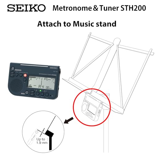 SEIKO STH200B Metronome Tuner, Loud Volume - Image 3
