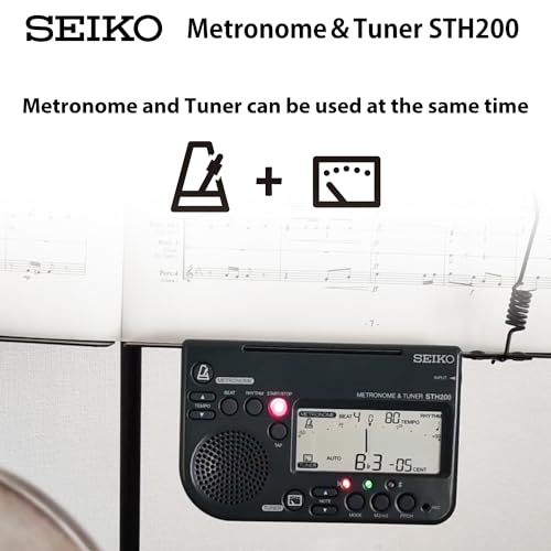 SEIKO STH200B Metronome Tuner, Loud Volume - Image 2