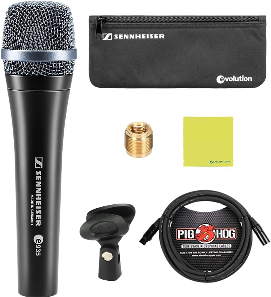 Liquid Audio Sennheiser E 935 Vocal Microphone Bundle