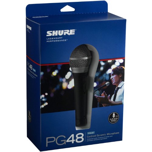 Shure PG48-QTR Cardioid Dynamic Vocal Microphone - Image 2