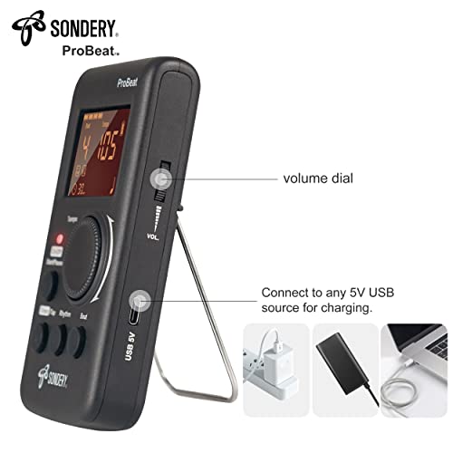 Sondery Digital Metronome With Timer And Vocal Counting - Image 4