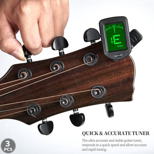 Sound harbor Clip On Tuner 3 Pack For Instruments - Image 3