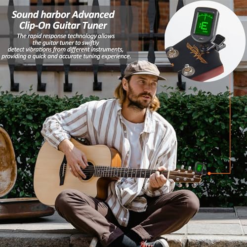Sound harbor Clip On Tuner 3 Pack For Instruments - Image 4